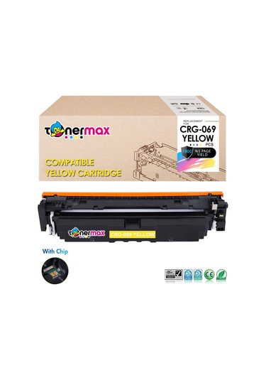 Canon Crg-069 Uyumlu Toner Sarı- Çipli / 5094c002 /lbp673cdw /mf752cdw /mf754cdw