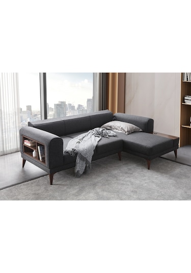 Drog Köşe Koltuk Takımı Antrasit Antrasit