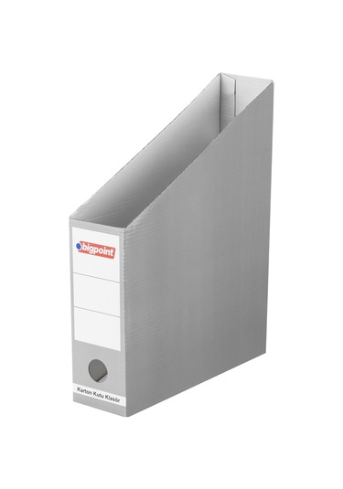 Bigpoint Karton Kutu Klasör Gri 6'lı Paket