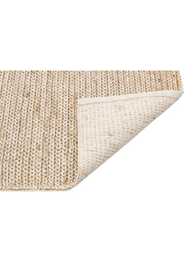 Choti Smoke Flatweave Natural Jüt İle Üretilen El Dokuma Hasır Halı