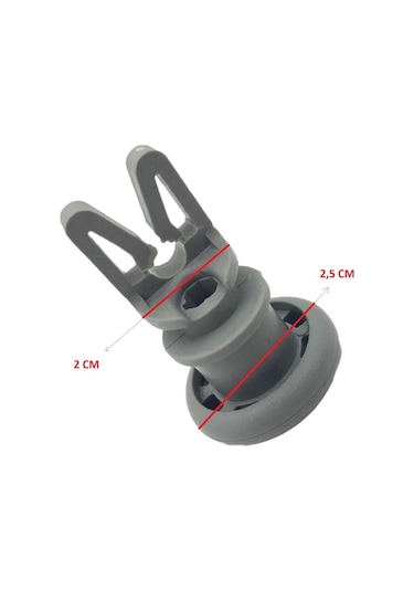 Arçelik Uyumlu Bulaşık Makinesi Sepet Tekerleği Üst Teker 8 Adet - 308844152