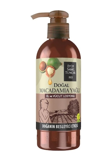 Eyüp Sabri Tuncer Doğal Macadamia Yağlı El ve Vücut Losyonu 250 ML