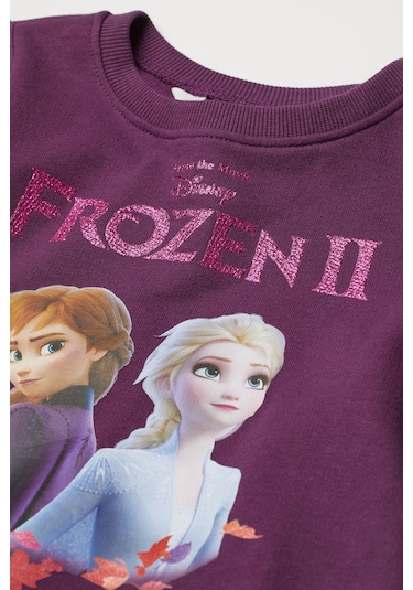 Elsa Çocuk Elbise St07906 Mor