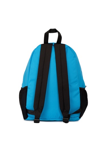 Mavi Önü Nakışlı Laptop Bölmeli Unisex Sırt Okul Çantası Back To School mavi