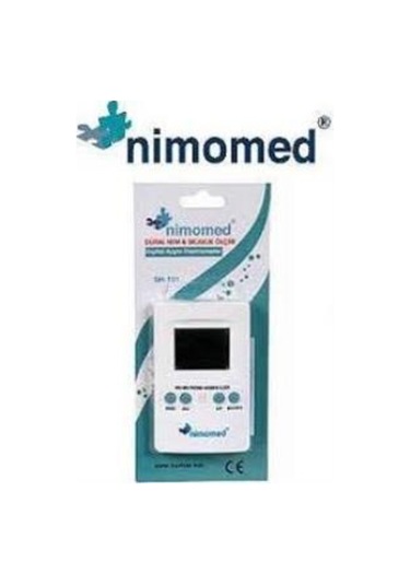 Nimo Dijital Nem Sıcaklık Ölçer Termometre Sh-101 Derece