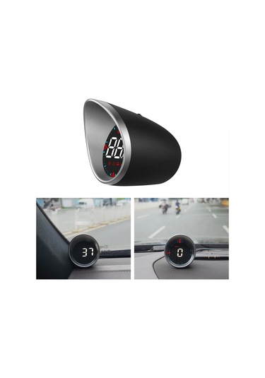 Maiyame G5 Araba Hud Görüntüleyici: Hız, Kilometre, Pusula, Gps İkonu Hız Ve Yorgunluk Alarmı Km/h/mph Dönüştürme Usb İle Kolay Kurulum