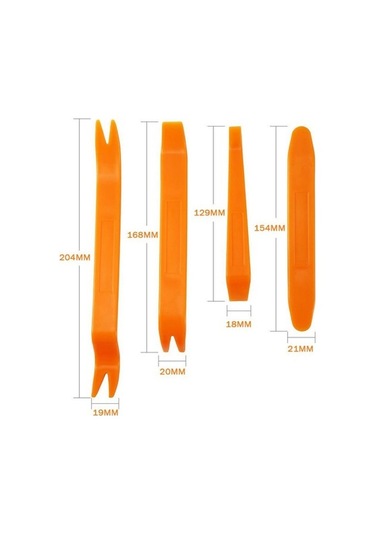 Hubstein Oto Içi Panel Teyp Sökme Trim Sökme Set 4 Parça