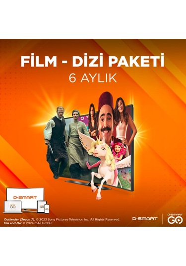 D Smart Go Film Dizi Paketi 6 Aylık