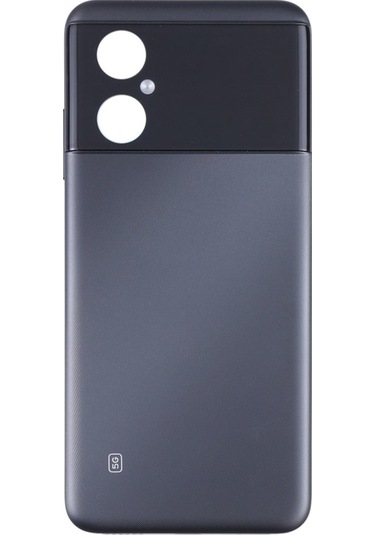 Cbtx Xiaomi Poco M4 5g / Poco M4 5g Hindistan / Redmi Note 11r Siyah Uyumlu Pil Arka Kapağı
