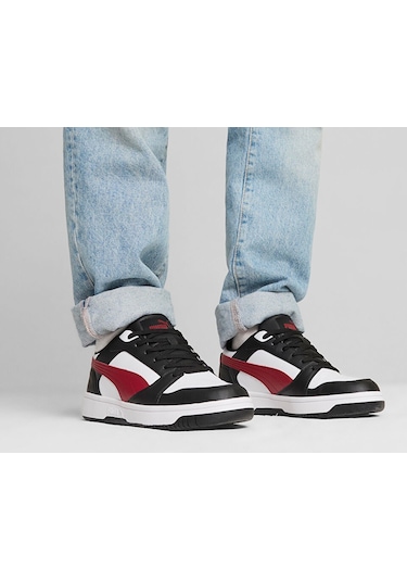 Puma Rebound V6 Low Erkek Günlük Ayakkabı 39232830 Beyaz 39232830 Beyaz