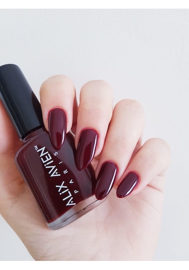 Alix Avien Bordo Oje 22 Yüksek Pigmentli Uzun Süreli Kalıcılık Hızlı Kuruma Nail Lacquer 22
