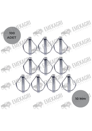 Yaylı Pim 10 Mm 100 Adet