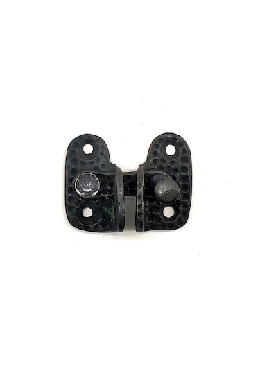 Büro Ev Ofis Kapısı İçin 40x45mm Oksit Dekor Pirinç Mini Kapak Mandalı