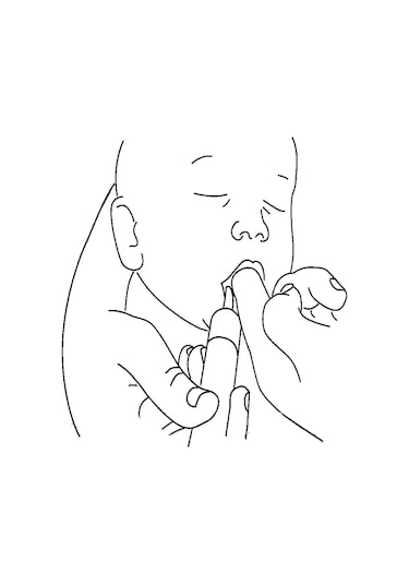 Eday Yba - Yeni Doğan Beslenme Aparatı - Parmak Besleme - Finge