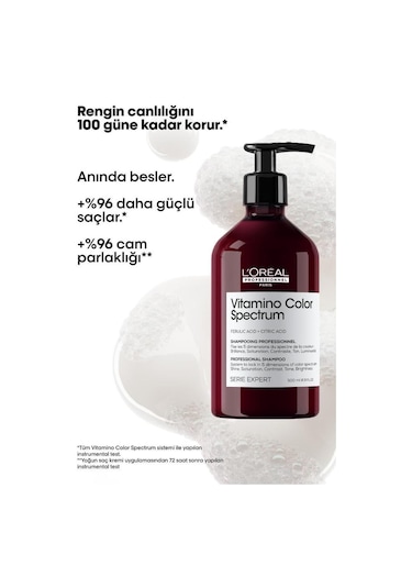 Vitamino Color Spectrum Boyalı Saçlar İçin Bakım Şampuanı 500 Ml
