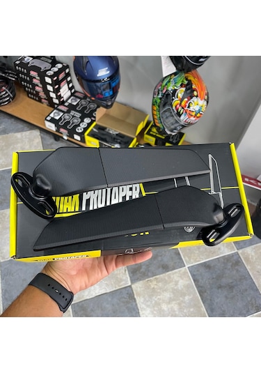 Racing H2 Spor Ayna Siyah