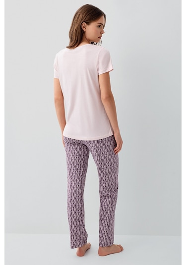 Pierre Cardin Kadın Pembe Pijama Takım Pc9182-s-v2 Pembe