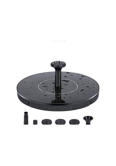 Dofolink Güneş Enerjili Sapa 18cm - 50cm Maksimum Yükseklik, 210l/h Debi, Çok Kristal Güneş Paneli, Bahçe Havuzları İçin Süzgünsüz Abs Malzeme