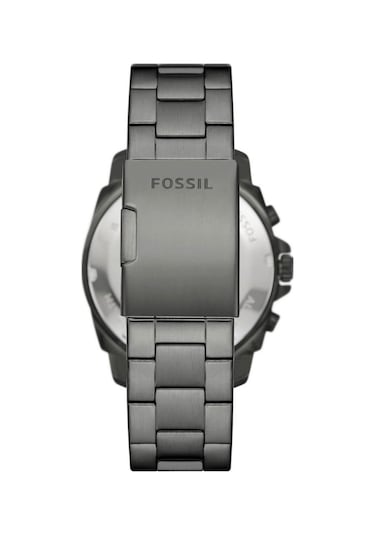 Fossil Fbq2816 Quartz Çelik Füme Mavi Kadran 45 Mm Erkek Kol Saati