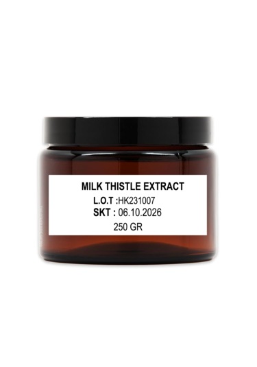 Milk Thistle Extract 250 Gr Deve Dikeni Ekstresi