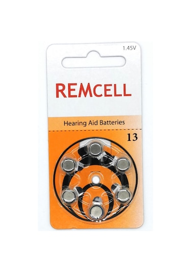 Remcell 13 Numara 1.45V İşitme Cihazı Pili Blister 6 x 5'li