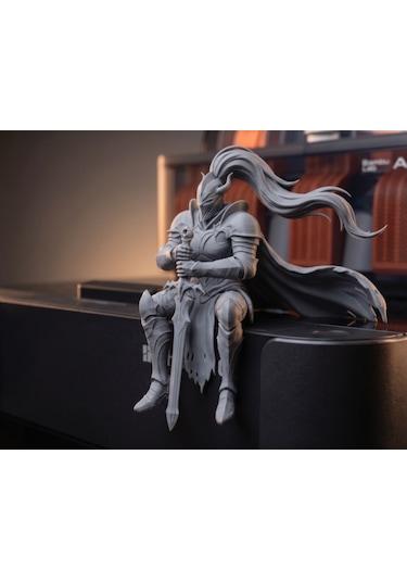 Dark Souls Tarzı Şövalye Figürü - Artorias Temalı 3d Baskı Koleksiyon Biblosu