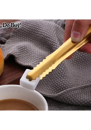 Pazly--tarzı Buz Makası Paslanmaz Çelik Maşa Buz Makası Ekmek Gıda Buz Renkli Kelepçe Buz Maşası Parti Ev Aksesuarları Gümüş