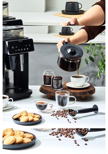 Karaca Coffee Artisan 01 Öğütücülü Filtre Kahve Makinesi Ve Grinder
