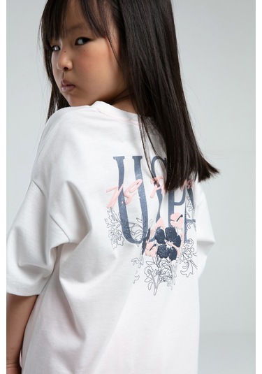 U.s. Polo Assn. Kız Çocuk Beyaz Pijama Takım 50312453-vr013 Beyaz