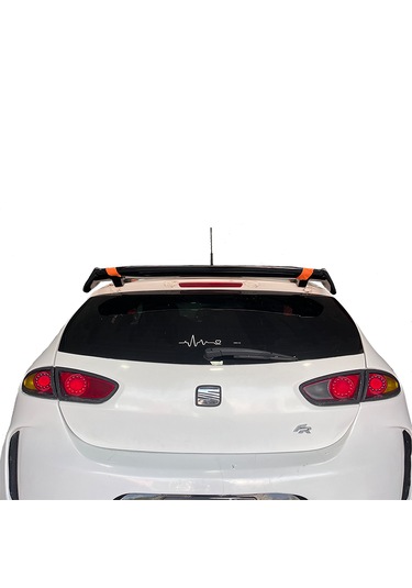 Seat Leon 2006 - 2012 Üniversal Plastik Boyasız Spoiler
