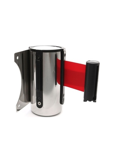 Novahub Kuyruk Bariyer Duvar Monte 2m-kırmızı Suntek Stanchion Stant Kırmızı