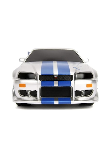 Fast&furious Rc Nissan Skyline Gt-r2002 1:16 - Çok Renkli