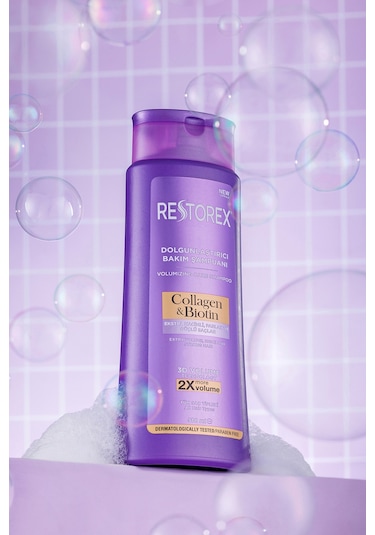 Restorex Collagen & Biotin Hacimsiz Saçlar Için Dolgunlaştırıcı Şampuan 500ml
