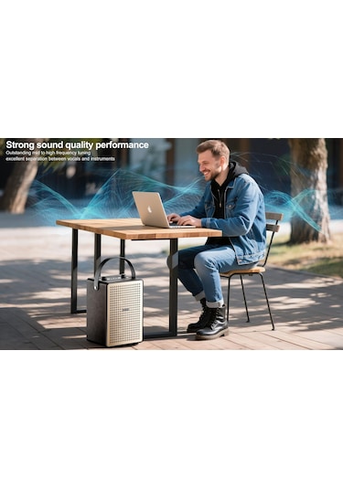 Ven-dens Vd-spk017 Premium Led Işıklı Bluetooth Hoparlör