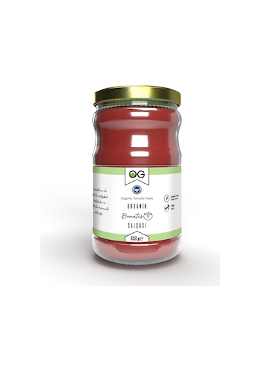 Organik Tuzsuz Domates Salçası 650gr