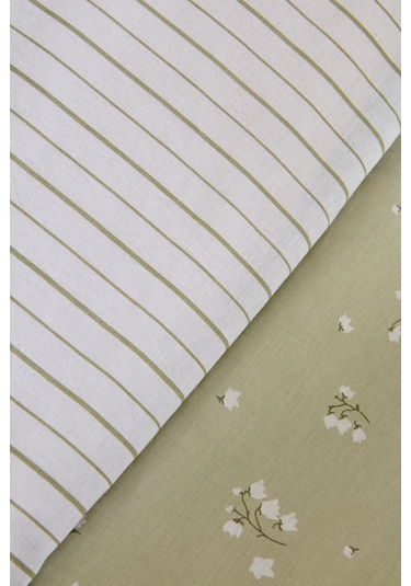 Kaşmir Home Lensa Çift Kişilik Nevresim Takımı Çağla Çağla