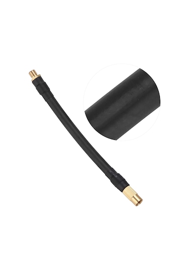 Reedark Xiaomi Elektrikli Hava Pompa Uzatma Hortumu, 90 Derece Tam Kapaklı, Otomobil Bisiklet Motosiklet İçin, Kauçuk Bakır Malzeme, 16cm