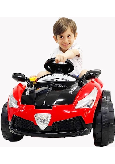 Robo Süper Cobra 12V Uzaktan Kumandalı Akülü Araba Kırmızı