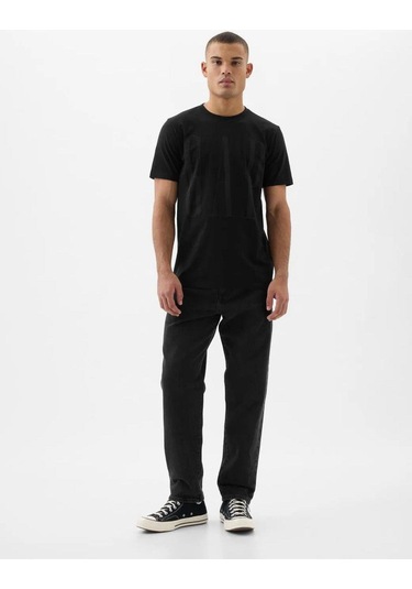 Everyday Soft Gap Logo T-shirt Siyah-6060 Siyah