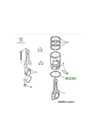 Gömlek Contasi Bipper-c2-c3 1.4 Takim