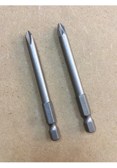 Dht Ph2 Pz2 Vida Sıkma Ucu Mıknatıslı Yıldız Bits Çelik Uç 75 Mm