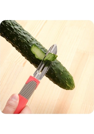 Dancemonkey 3 Adet Farklı Tasarım Sebze Ve Meyve Soyucu Çok Renkli