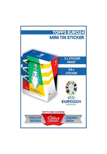 Euro 2024 - Mini Tin - Futbolculu Sticker