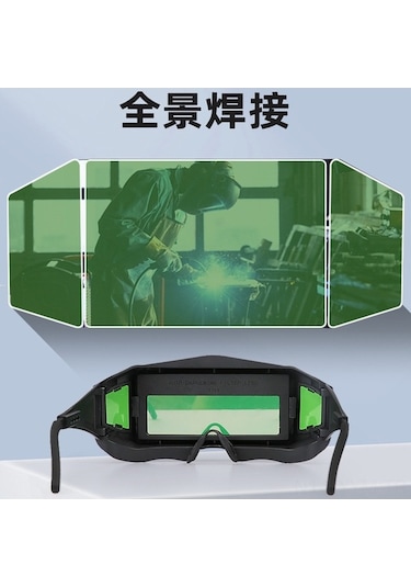 Pazly Otomatik Kararan Kaynak Gözlüğü - Çoklu Pencere Gerçek Renk Maskesi, Optik Korumalı