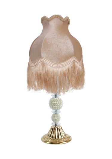 Gold Renk Kadife Kumaş Kaplı Yatak Odası Salon İçin Vintage Abaju Diğer