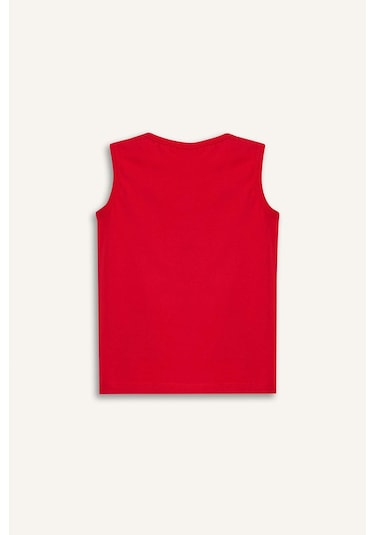 DeFacto Erkek Bebek Bisiklet Yaka Baskılı Atlet E2339A525HSRD79