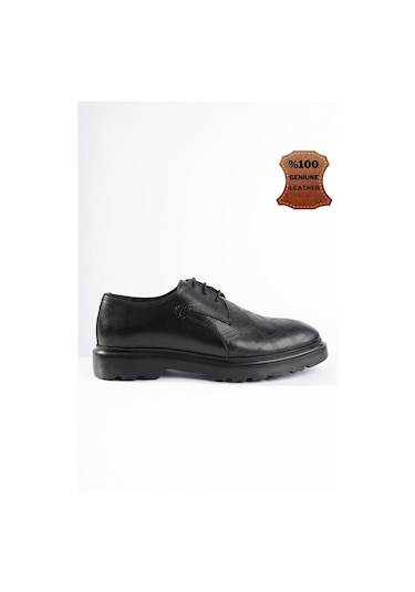 Muggo Rodilla Garantili Klasik Hakiki Deri Bağcıklı Ortopedik Erkek Casual Ayakkabı Siyah Muggo Rodilla Garantili Klasik Hakiki Deri Bağcıklı Ortopedik Erkek Casual Ayakkabı Siyah