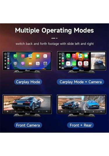 Ottocast Ot-n91c 10" Taşınabilir Carplay & Android Auto Multimedya