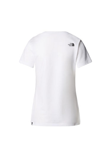 The North Face The Northfacew Ss Easy Tee Kadın Tişört Nf0a8a6dfn41 Nf0a8a6dfn41 Bey Beyaz