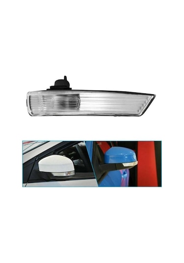Ford Focus Uyumlu Ayna Sinyali Beyaz Zemin Sağ-sol 2 Adet 2008-2018